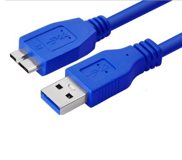 Cable USB 3.0 para Disco Duro Externo 3.0, Cofre, Case, Etc Tipo AM a Micro  B