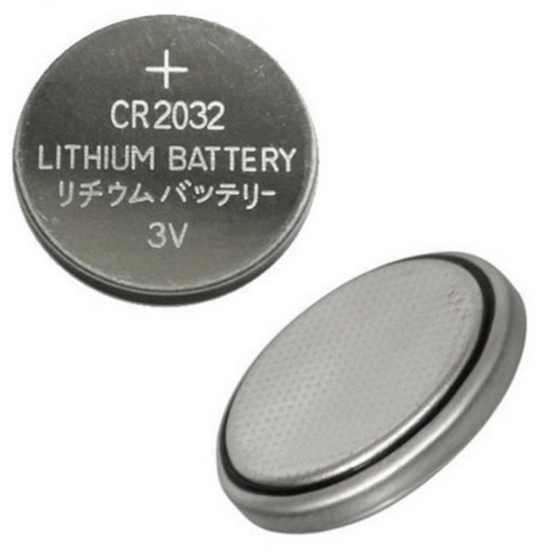 10 Wilhelm CR 2032 Pila de botón de Litio 3 V CR2032 : :  Electrónica